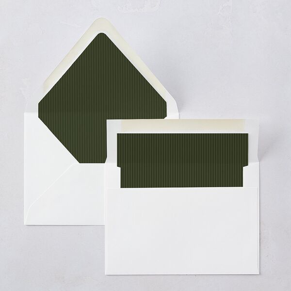 Vintage Cinematic Photo Euro Envelope Liners Linen Luxe
