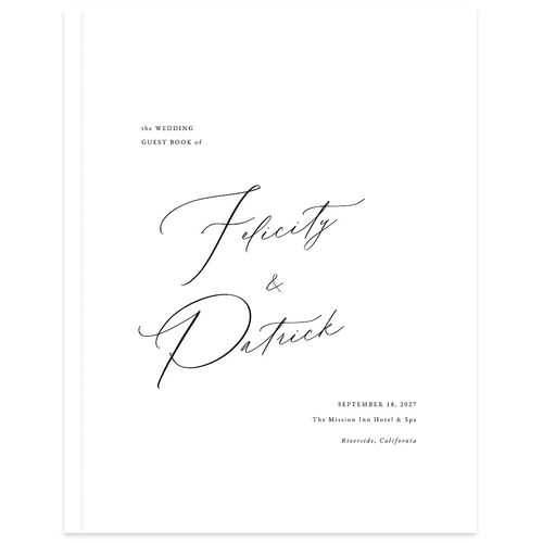 Simply Devoted Guest Books Pure White