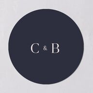 Enchanted Evening Wedding Stickers Dark Navy