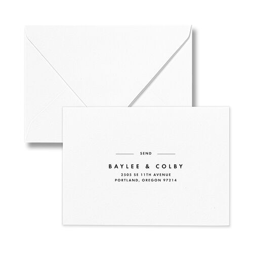 Moody Romantic Lace Floral Response Card Euro Envelopes Red Clay White Return Address Luxe