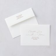 Rustic Branches Wedding Invitations Terracotta Signature Blank No Standard