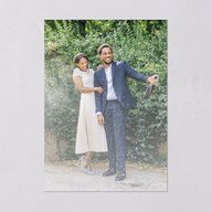 Framed Photo Foil Save the Date Cards Gold Pure White Signature smooth Blank No Standard