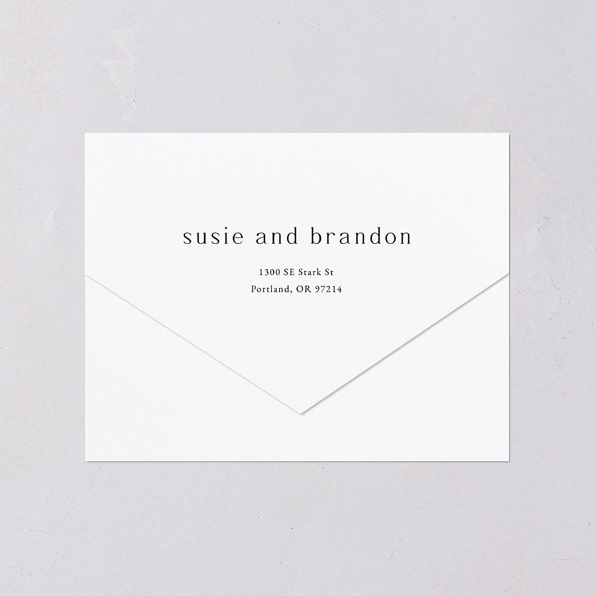 Wild Poppies All-in-One Wedding Invitations — view 6