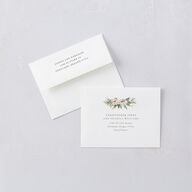 Greenery Laurel Save The Date Magnets Champagne Magnet Paper