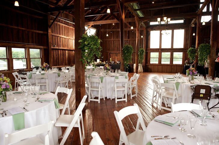 Rustic Barn Wedding Reception