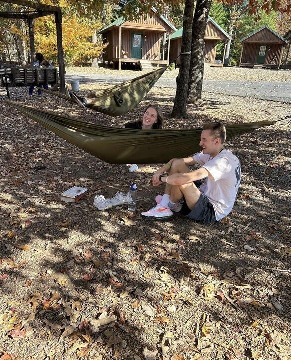 After connecting at our church's young adults group, Max and I became extremely close during a young adults retreat the last weekend of October. We walked around a pond for 7 miles, talking about everything. This was where we began to fall in love!