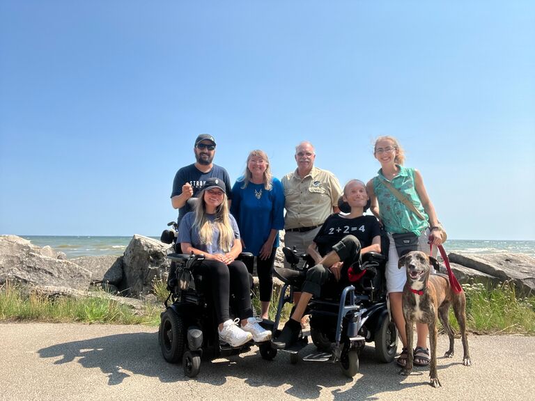 Fam trip to Lake Michigan