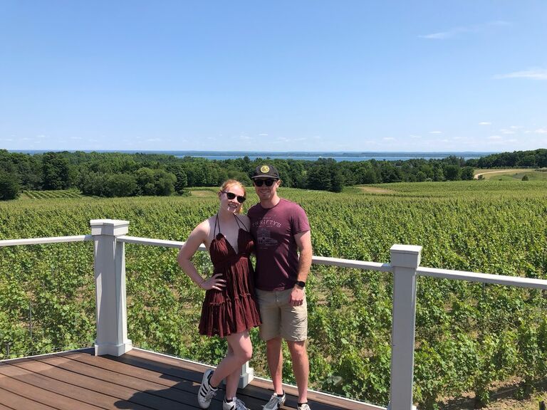 Camping in Traverse City + visiting Brys Estate