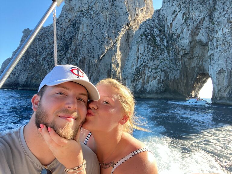 We took our first trip together abroad to romantic Italy!! We spent 2 weeks travelling all around Italy: Rome, Amalfi Coast, and Sorrento!