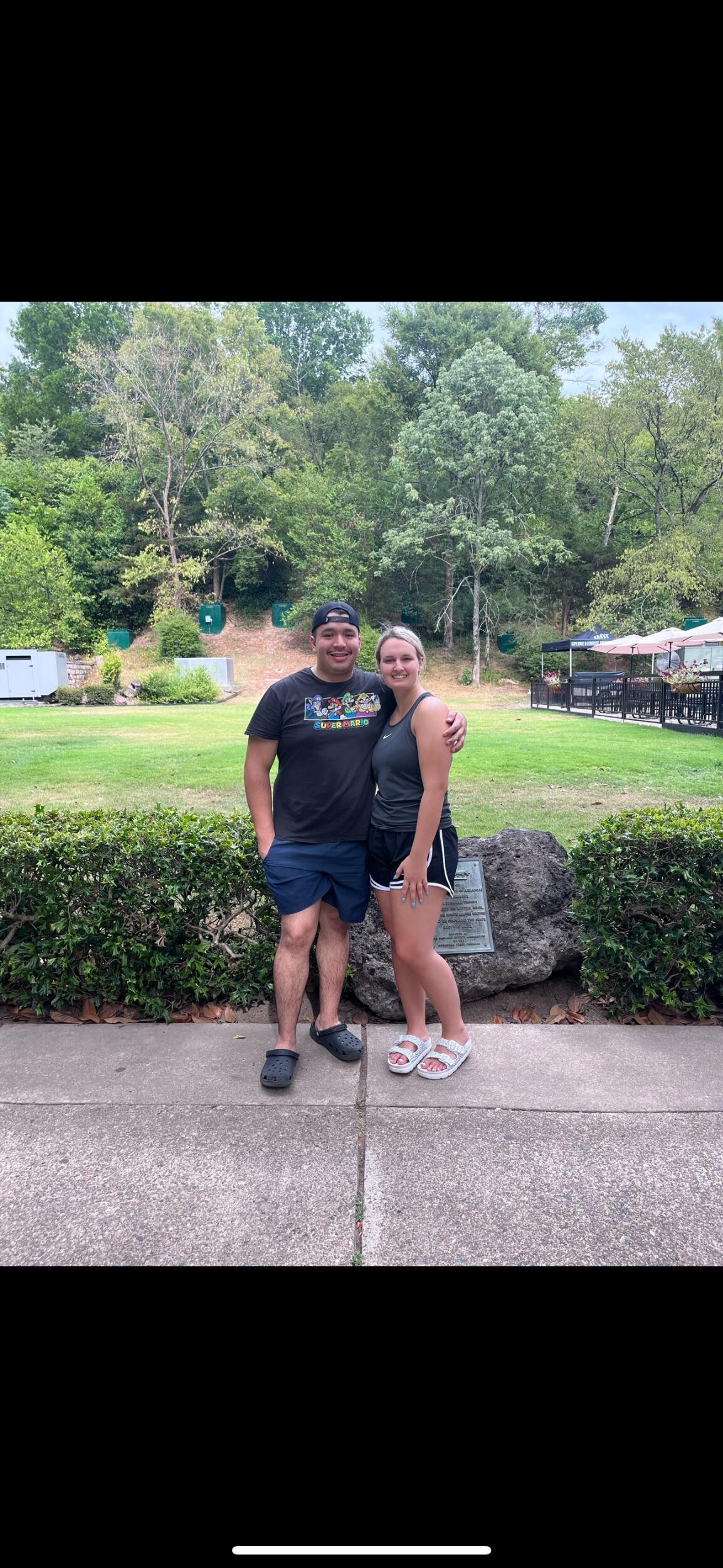 First family vacation with Christian's family to Arkansas!