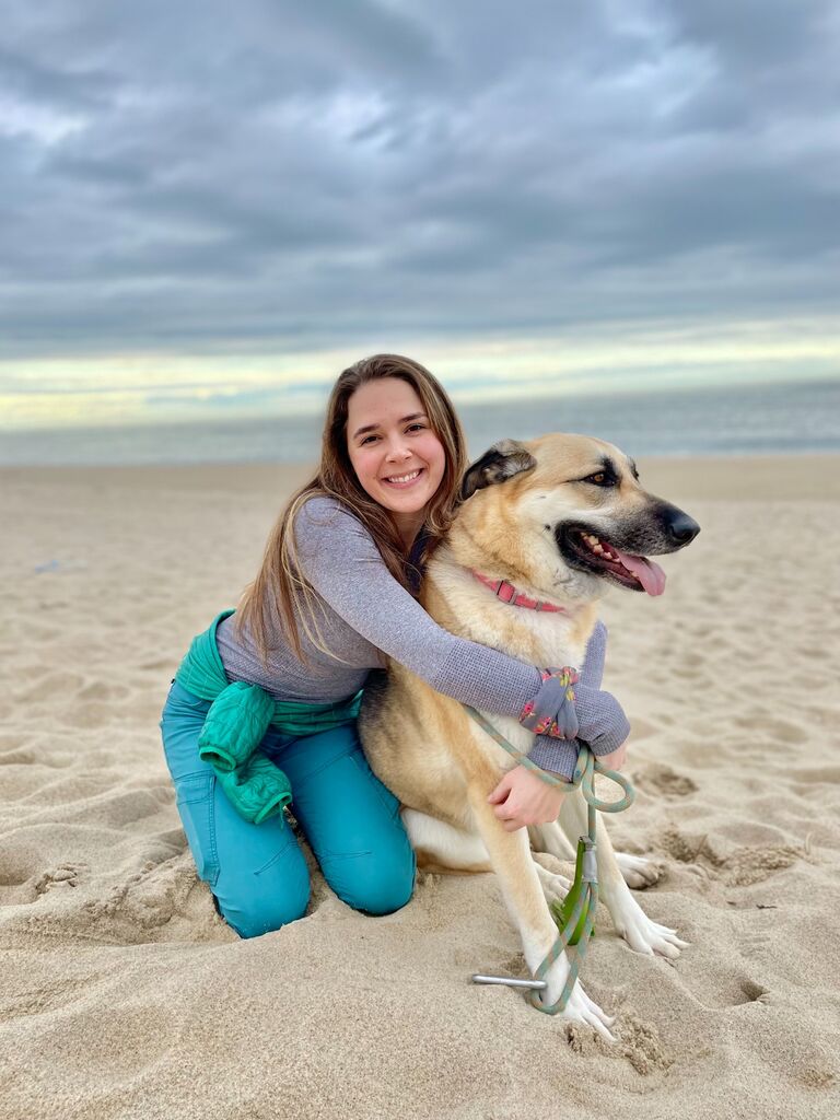 Sand dune hiking!