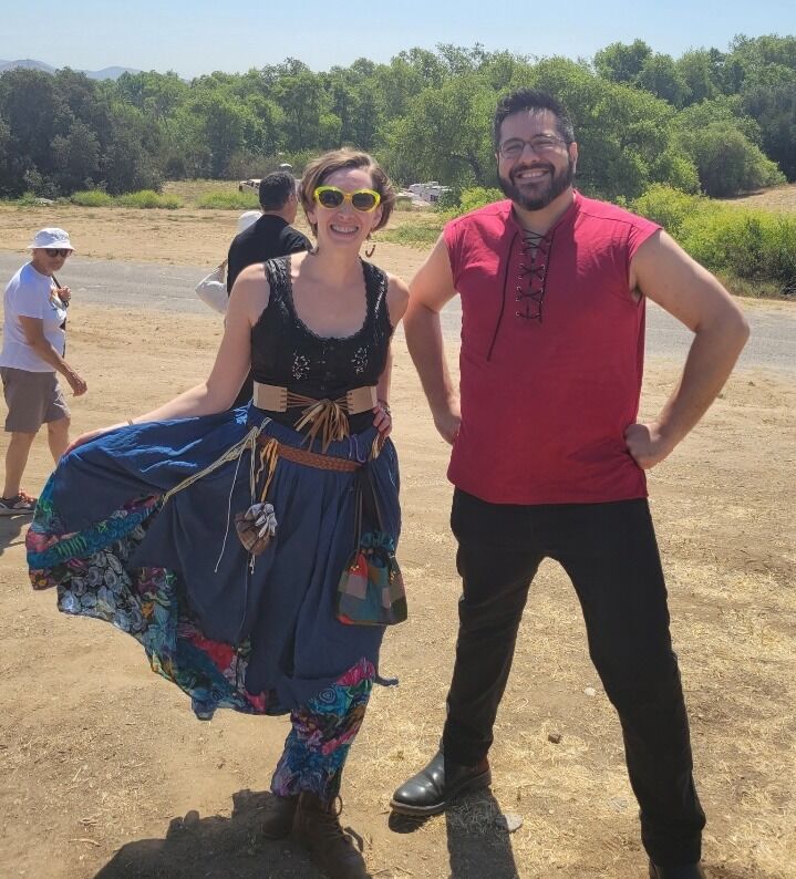 two nerds traipse through time at a Renaissance Faire, realizing the other one is pretty dang special... 