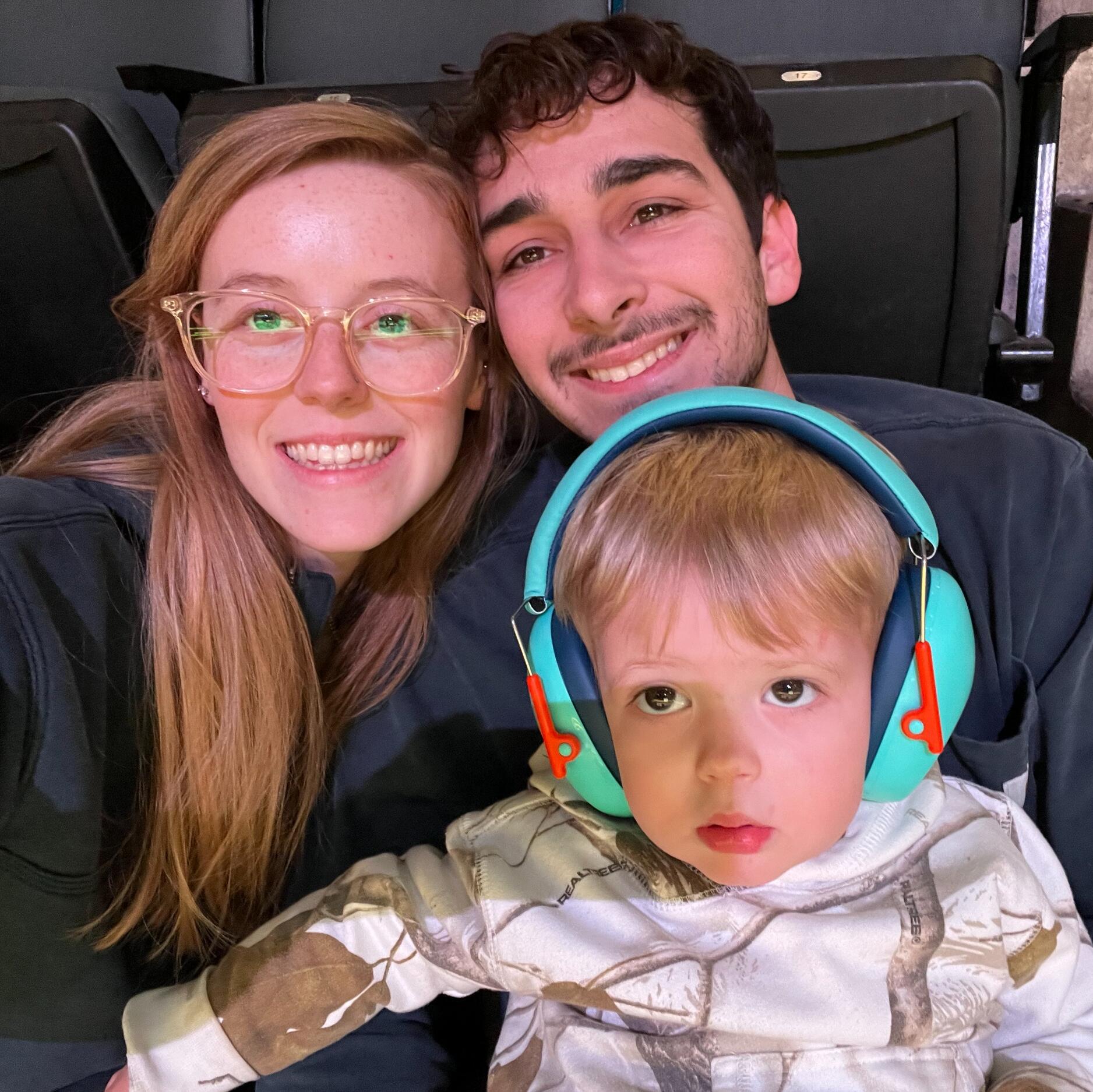 Took Ridge to see Monster Jam in Pittsburgh. He loved it despite his face!