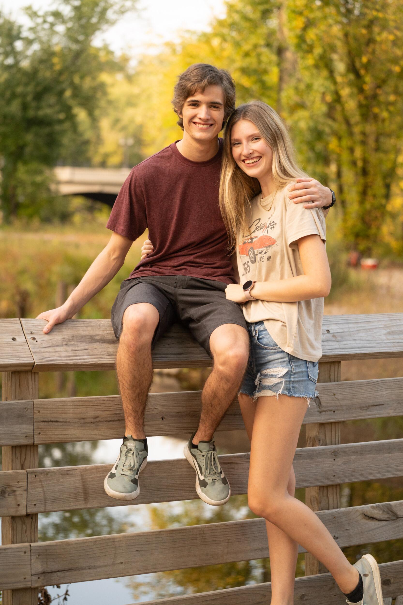 
Ella and Owen’s paths first crossed at a mutual friend's birthday party in the spring of 2021, where the air hummed with the promise of new beginnings. From across the glowing bonfire, Owen caught Ella's eye, igniting a spark and Ella instantly felt a pull to get to know him. They exchanged contact information that night and Ella didn't know when she might hear from him again. Much to her delight, however, he reached out the very next day. Little did they know, God had a plan for these two.