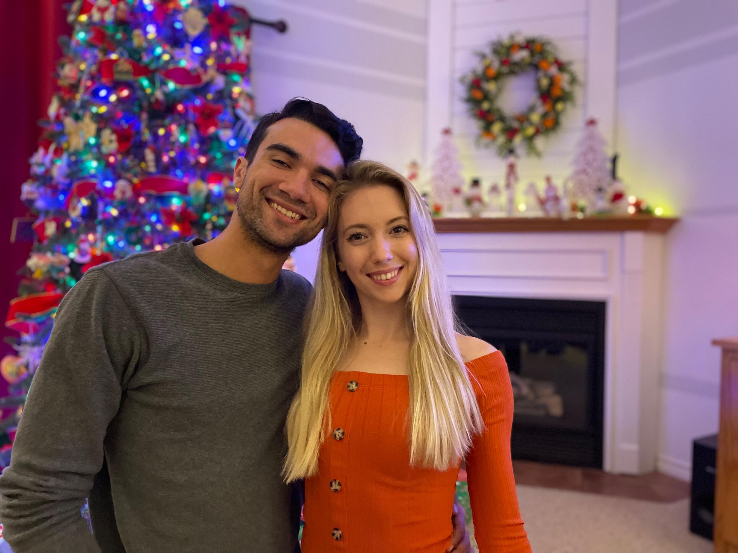 We spent our first Christmas together in San Marcos, TX with Samantha’s family