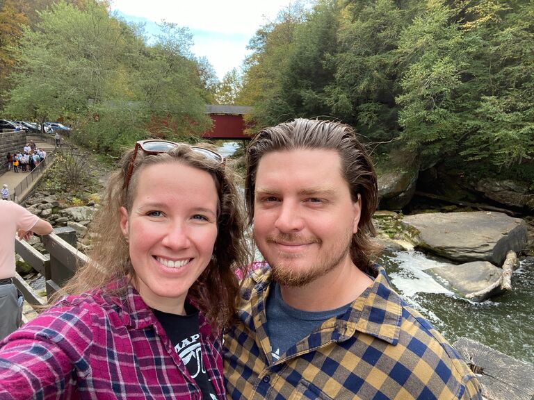 We visited McConnell's Mill and spent the day around Zelienople so Nate could see where Elizabeth grew up.