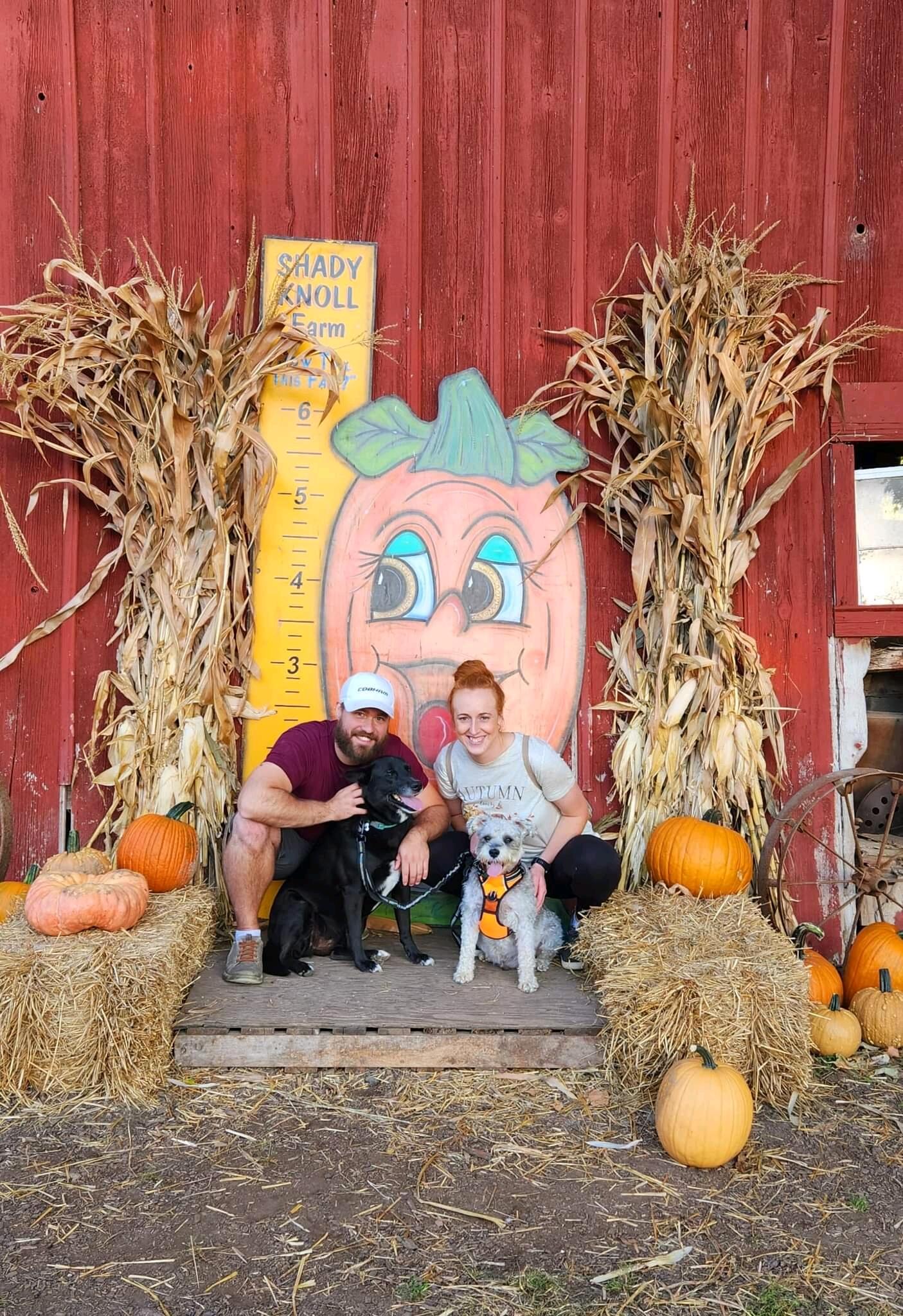 First pumpkin patch together 