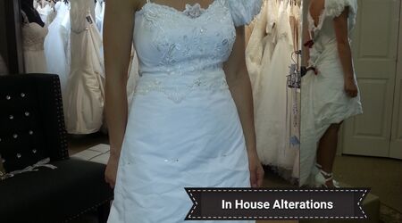 Serious Bread Removal white tulle gown Care North enclose