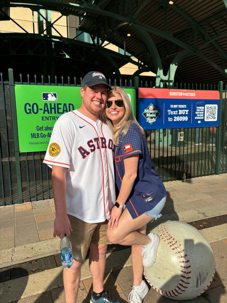 Cheering on the Astros 