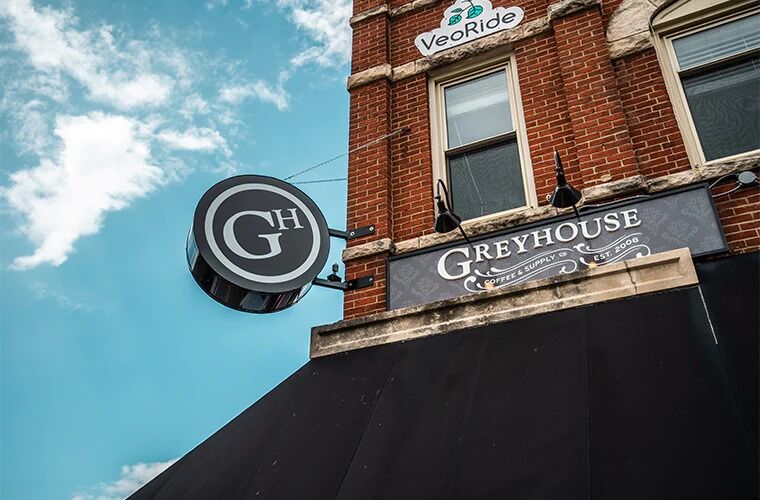 After "talking more" to Rebecca, I asked her out on a first date to Greyhouse. A few weeks later, on August 28th, we made it official!