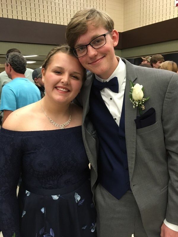 Stuart and Josephine go to prom together for the first time. Stuart is a sophomore in high school and Josephine is a junior. 