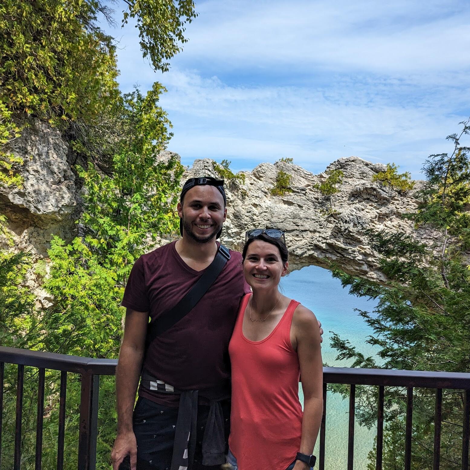 Logan visited Alexis in Michigan to celebrate her 29th birthday on Mackinac Island. Logan spent four summers between 2014-2018 driving horse drawn carriages on Mackinac Island.