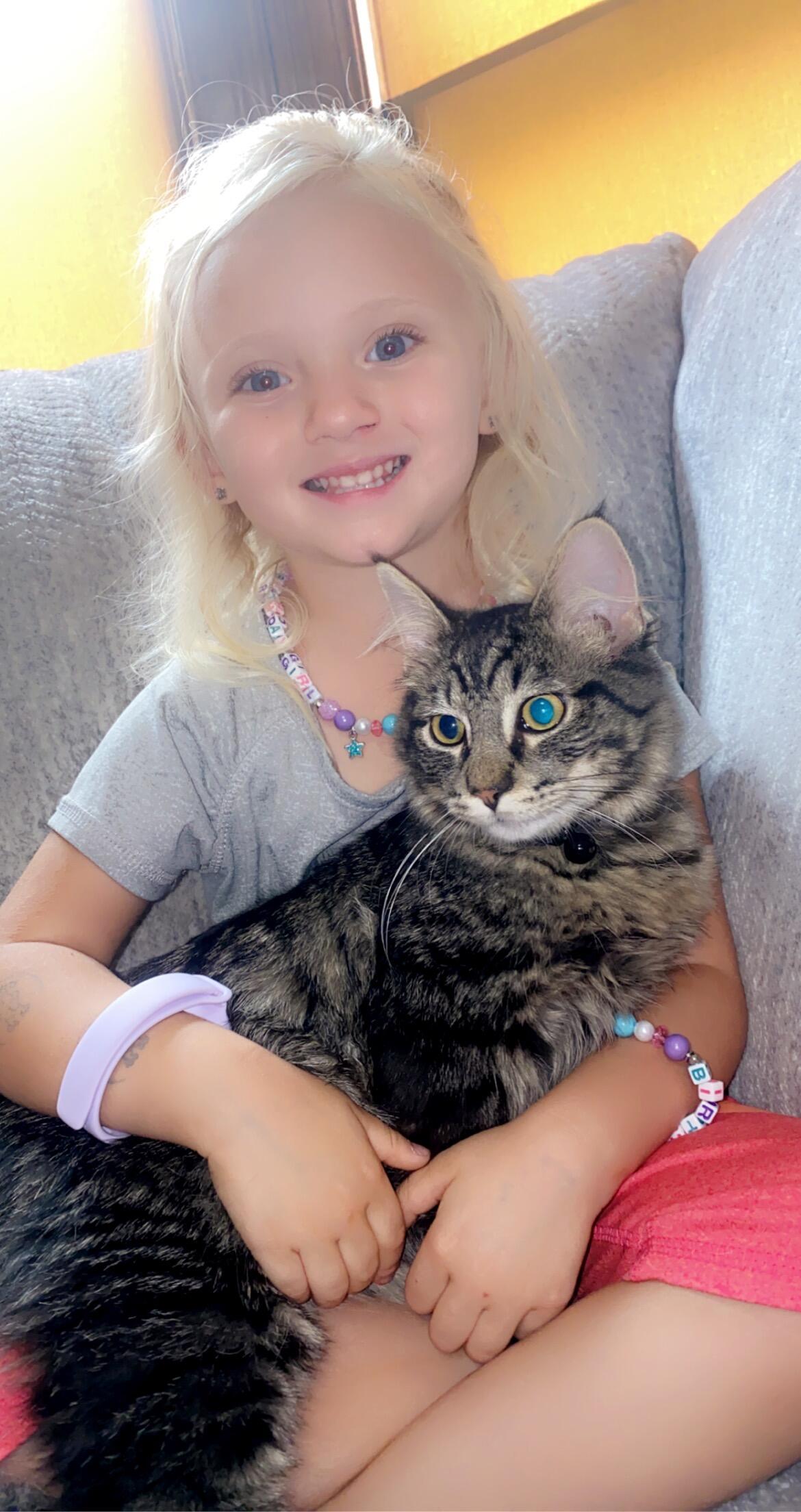 Brought Puma into our family as a birthday gift for Taliyah!