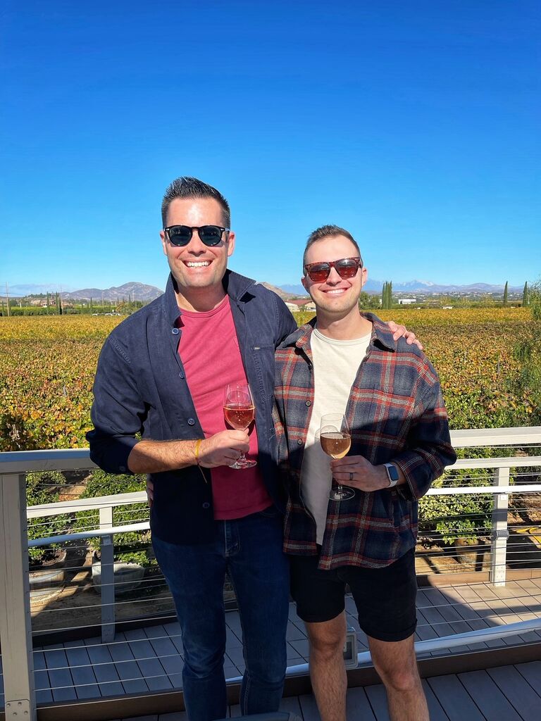 We got engaged! The BIG question was asked at one of our favorite places, Ponte Winery, in Temecula California.  