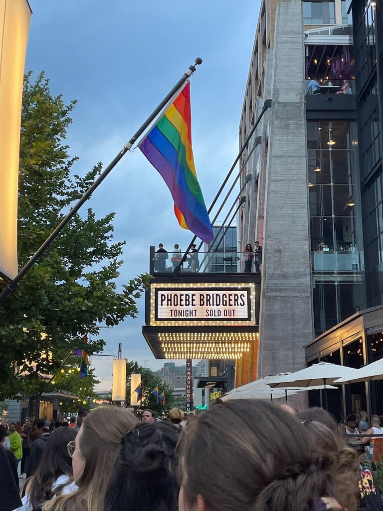 Michelle and Rebecca attend their first concert (with special guest Hanna Vossler). Since Phoebe Bridgers at the Anthem, they have been to over 20 live shows together! 