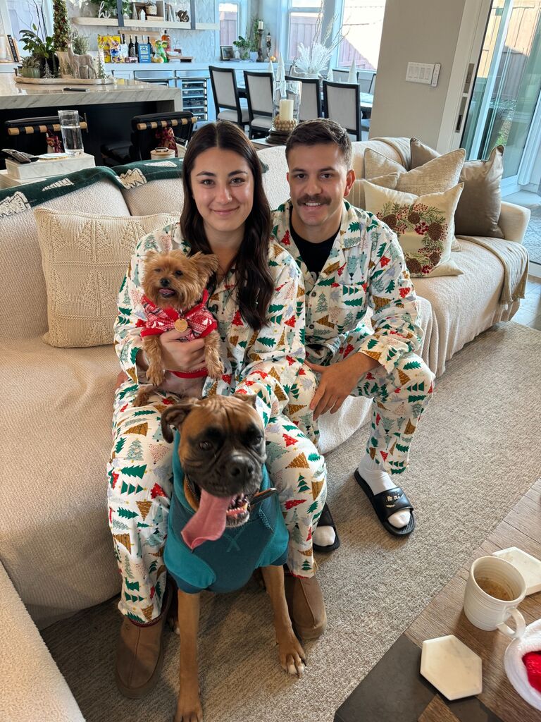 Christmas with our little family!