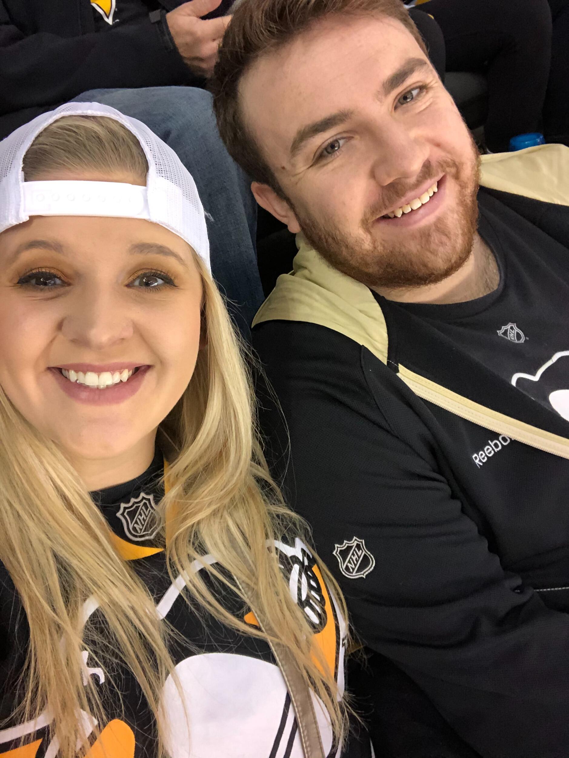Pens game against the Edmonton Oilers