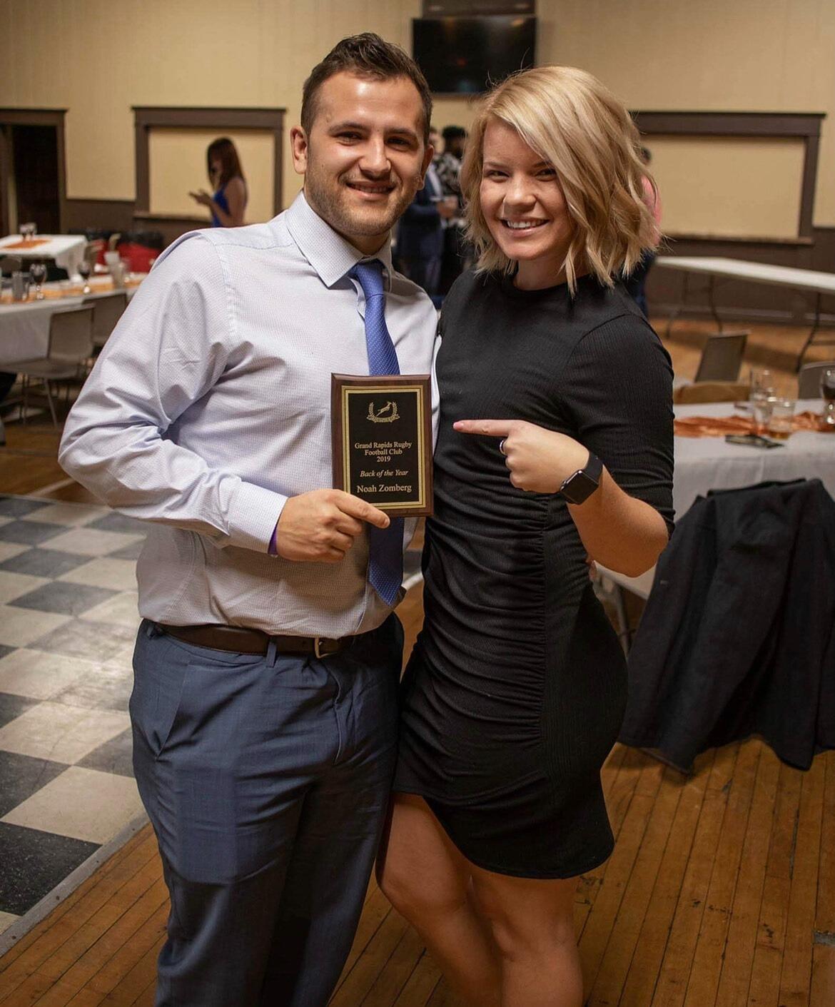 Celebrated so many achievements for this guy! :) 