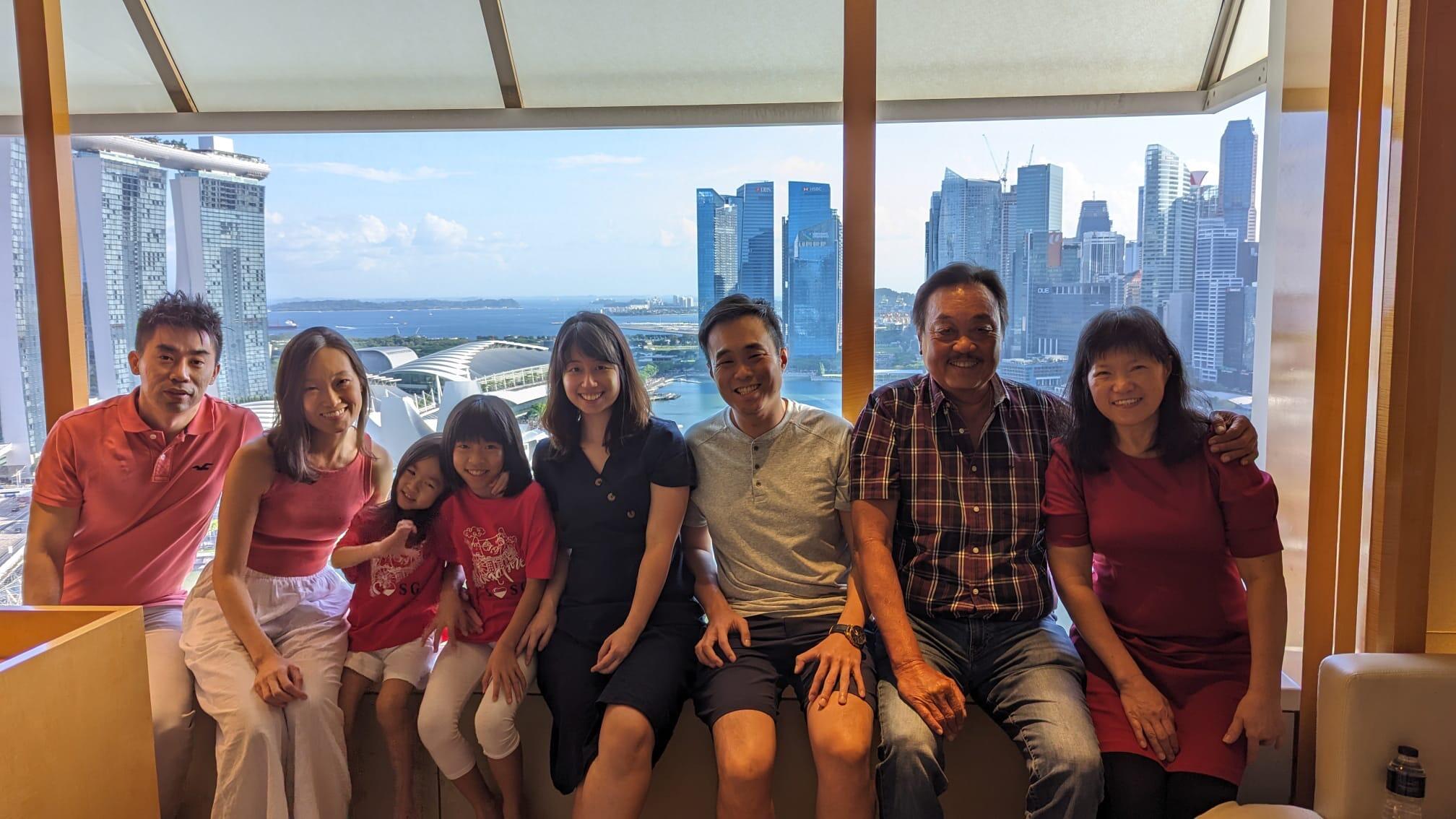 Ting meets Aaron’s family :)