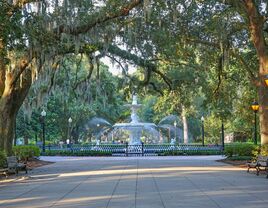 Forsyth Park in Savannah, Georgia