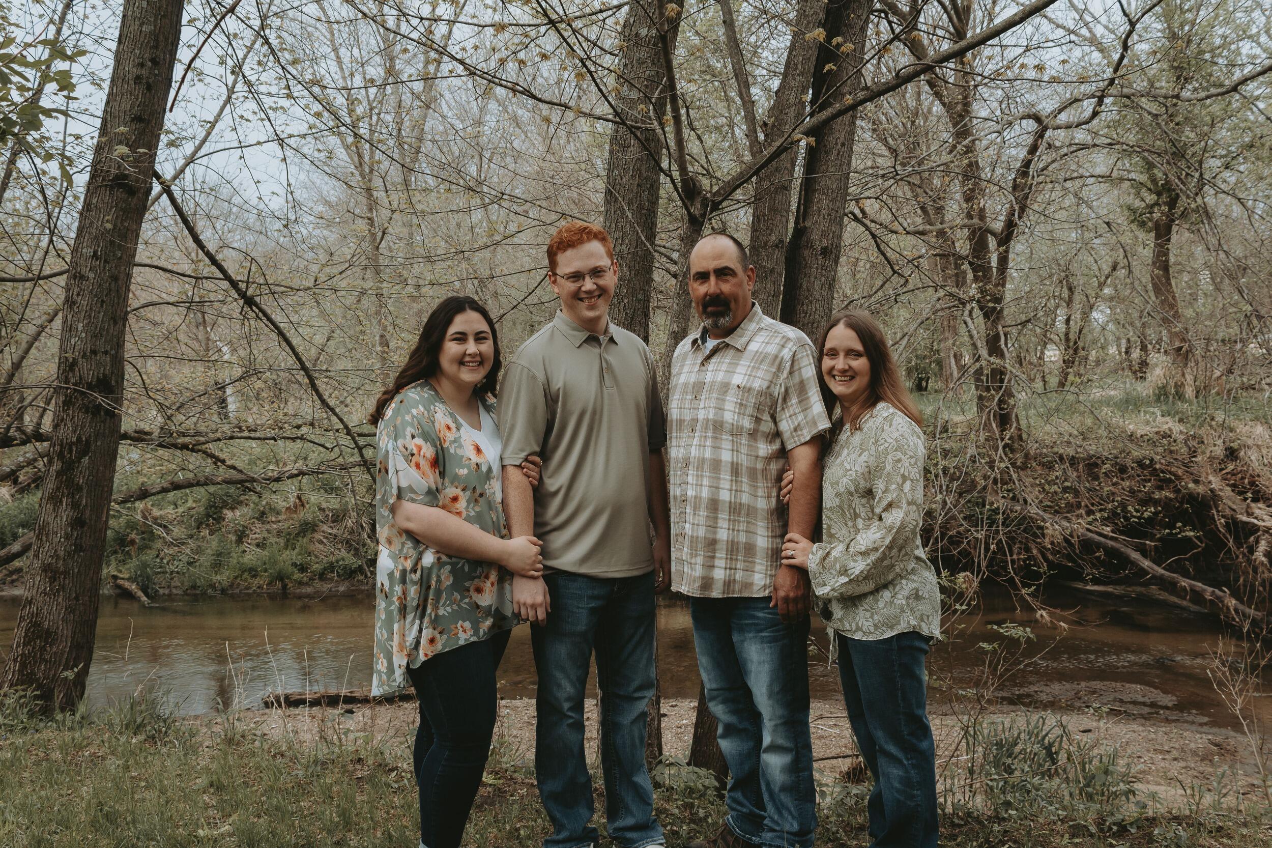 Family pictures with the Wilson's