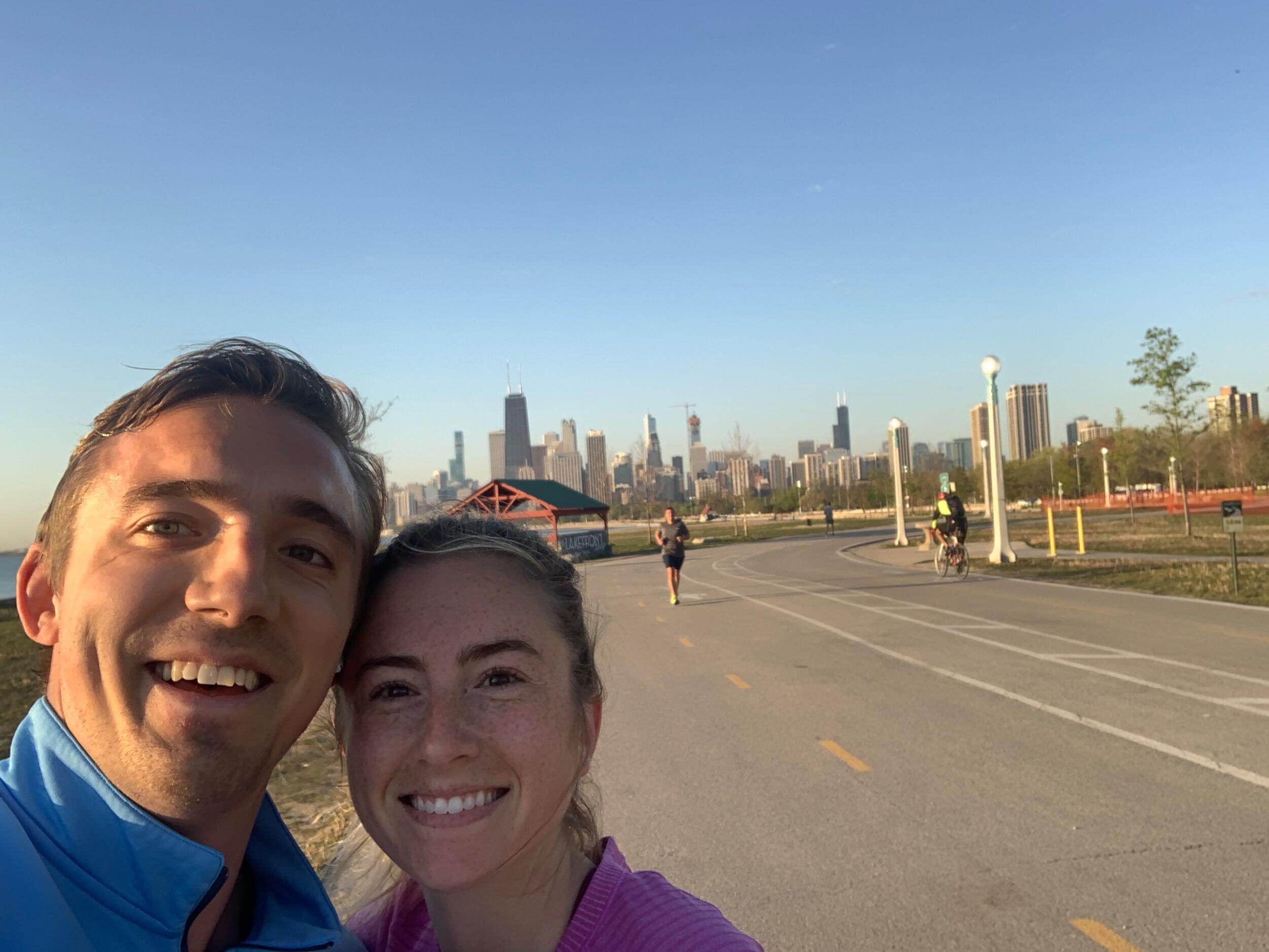 Running on the Lakefront